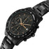 Sonata Chronos Quartz Analog with Date Black Dial Black Colour Stainless Steel Strap Watch For Men