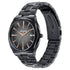 Sonata Festive Quartz Analog Black Dial Black Metal Strap Watch For Men