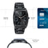 Sonata Ascent Black Tonneau Watch for Men