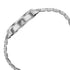 Sonata Vector Black Textured Dial Silver Tone Bracelet Watch for Men