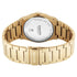 Sonata Festive Quartz Analog Golden Dial Metal Strap Watch For Men