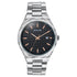 Sonata Jashn Quartz Analog Black Dial Silver Metal Strap Watch For Men