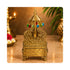 Pure Brass Singhasan with Chatra for idols