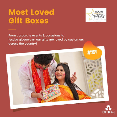 Omay Foods Holi Joy Gift Hamper Bag