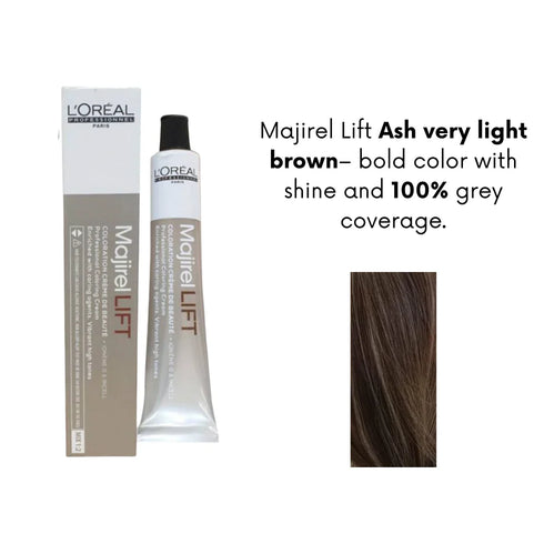 L'Oreal Professionnel Majirel High Lift 12.11 Ash Very Light Brown Permanent Hair Colour 50ml