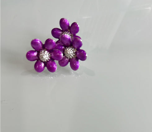 Pure Silver Color Flowers 9g (Pack of 3)