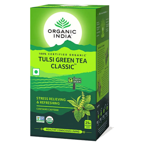 Organic India Tulsi Green Tea Classic