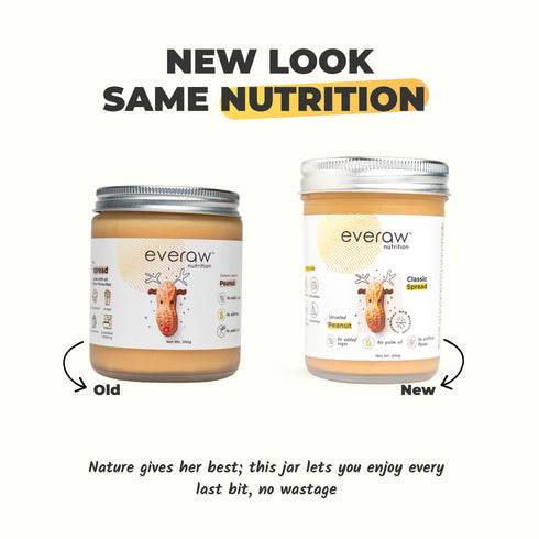 Everaw Nutrition Sprouted Peanut Butter