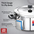 Prestige Tri-ply Svachh Outer Lid Pressure Cooker 5 L Combo