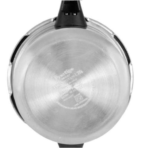 Prestige Popular Virgin Aluminium Precision Weight Valve Pressure Cooker Silver 6 L