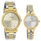 Sonata Quartz Analog Silver Dial Stainless Steel Strap Watch for Couple Style NU79548151BM01