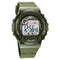 Sonata Digital Dial Green Plastic Strap Watch for Men