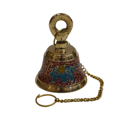 Small Hanging Brass Mandir Bell 244g