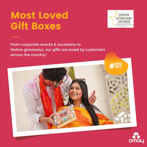 Omay Foods Luxe Delights Holi Gift Box