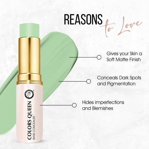 Colors Queen Perfect Oil Free Base Concealer | 8 Gram
