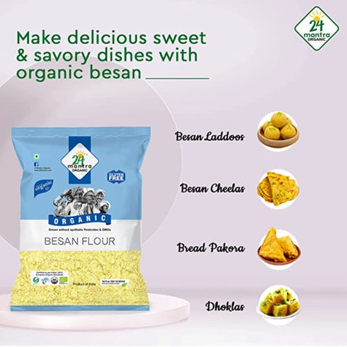 24 Mantra Organic Besan