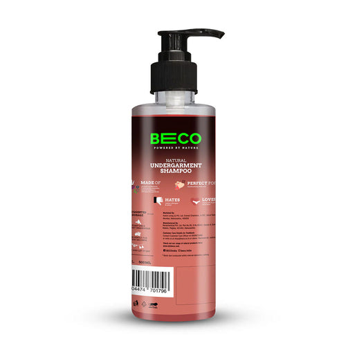 BECO Natural Undergarment Liquid Shampoo 500 ML