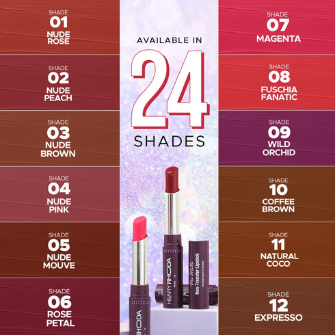Hilary Rhoda Pro Matte Non-Transfer Lipstick