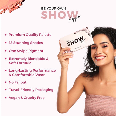 Praush The Showstopper Eyeshadow Palette