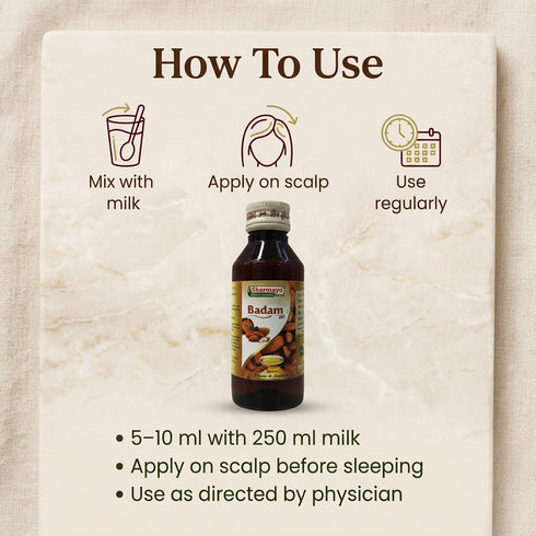 Sharmayu Ayurveda Badam Tel