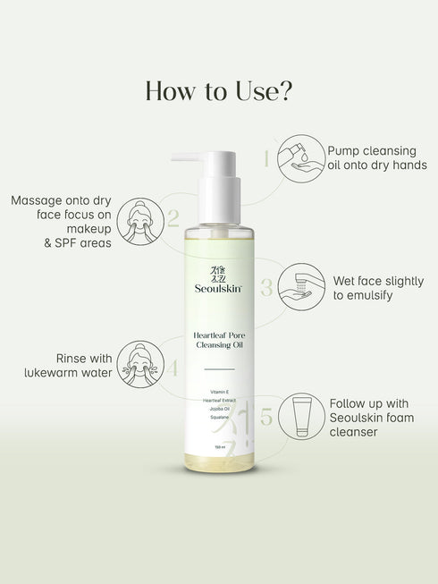 Seoulskin Korean Face Cleansing Oil