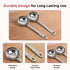 Vinod Stainless Steel Dosa Making Spoon Ladle Set of 2 Highest Grade Stainless Steel Rust Free Dishwasher Safe