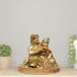 Brass Krishna With Yashoda Maiya 1.44Kg