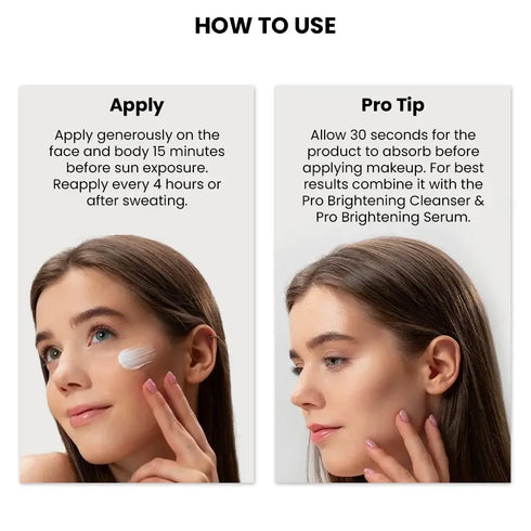Thriveco Sunscreen for Women SPF 50 Brightening Pro PA