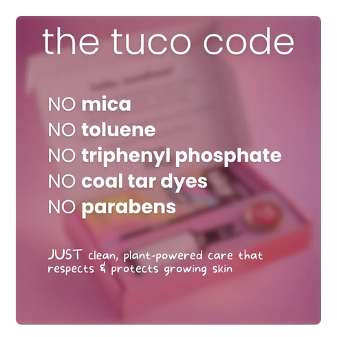 Tuco Glam Girl Kit: Beetroot Triple Tint + Fresh Body Mist + Kiddy Kajal
