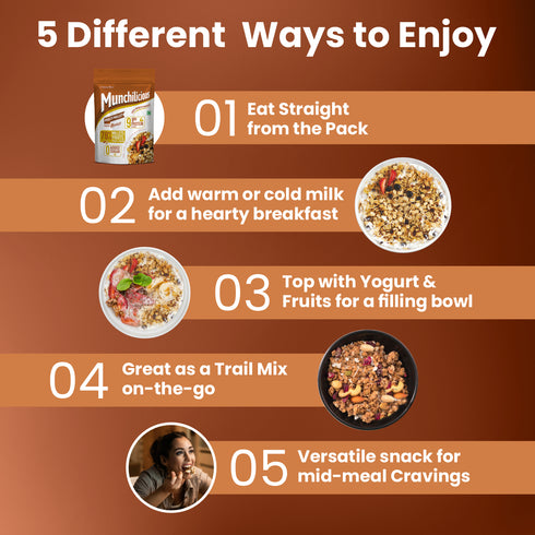 Munchilicious Multi Millet Muesli