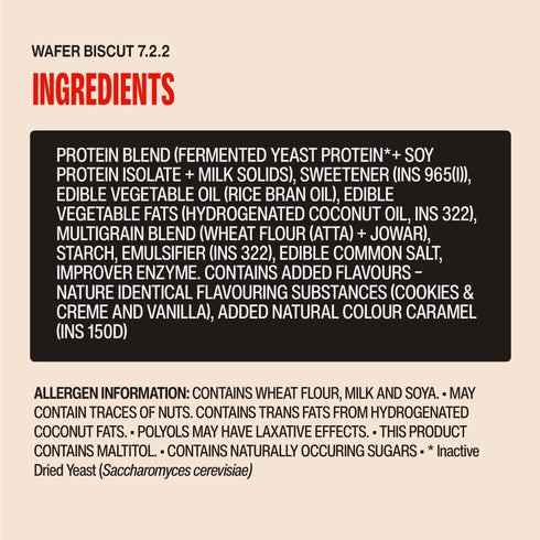 Superyou Cookies & Cream Protein Wafers