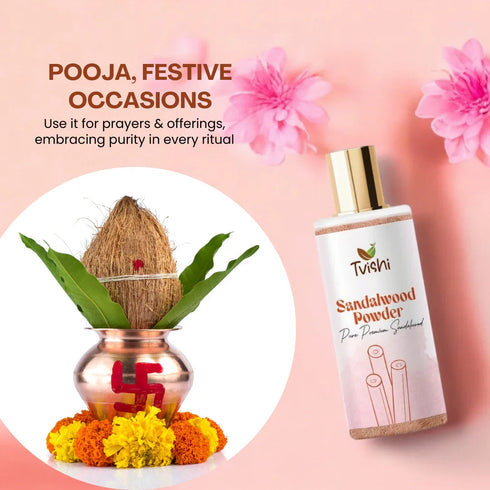 Tvishi Skincare Sandalwood Powder