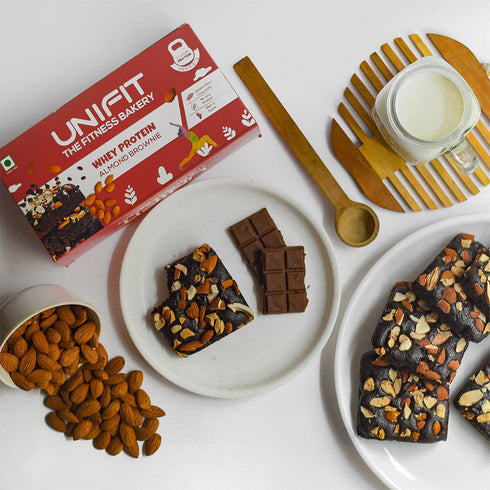 UNIFIT Whey Protein Almond Brownie