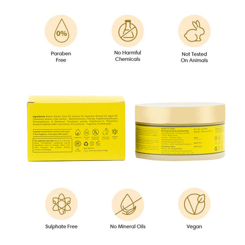 Theearthcollective in Damage Control Hair Mask Ultra Hydration for Dry & Rough Hair Brahmi Olive & Coconut