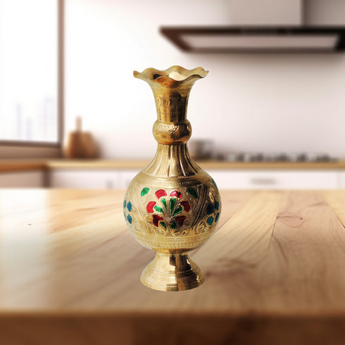 Brass Home And Garden Flower Pot 0.828Kg