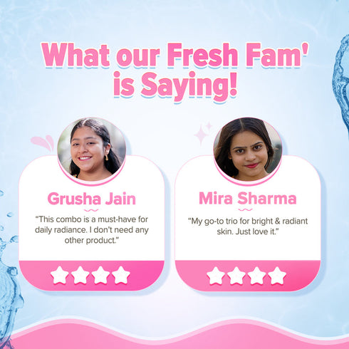 Aqualogica Radiance+ Daily Trio