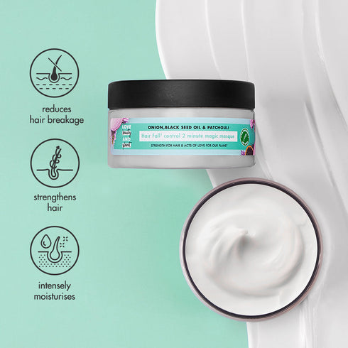 Love Beauty And Planet Onion Black Seed Oil and Patchouli Hair Mask