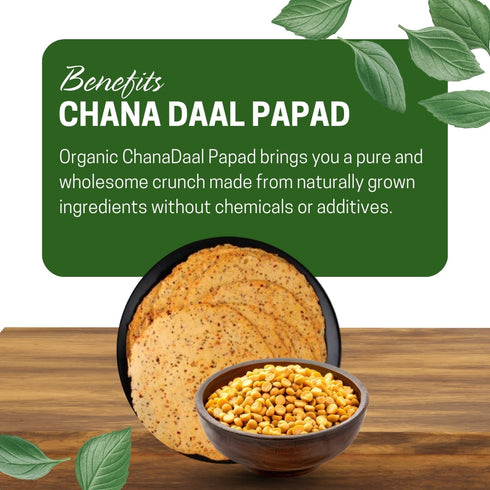 Millet Mania Chana Papad