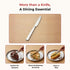 Vinod Aero Stainless Steel Dinner Knife Set of 6 Piece Heavy Gauge Steel Mirror Finish Rust Free Tough Strong and Durable