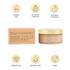 Theearthcollective in Traveller's Spa Hair Mask For Instant Spa like Experience Coconut Argan & Almond