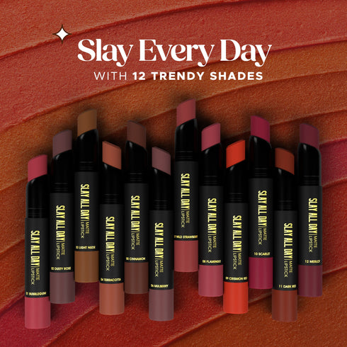 Hilary Rhoda Slay All Day Matte Lipstick