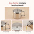 Vinod Stainless Steel Teapot 350 ml