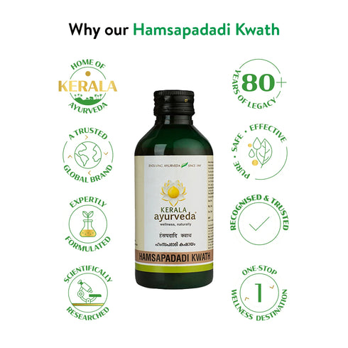Kerala Ayurveda Hamsapadhyadi Kwath