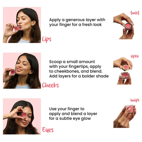 The Skin Story Lip & Cheek Tint Pretty Pink