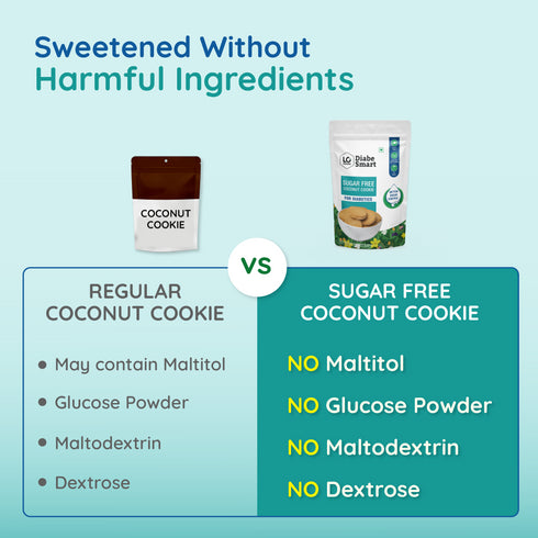 DiabeSmart Sugar Free Coconut Cookies