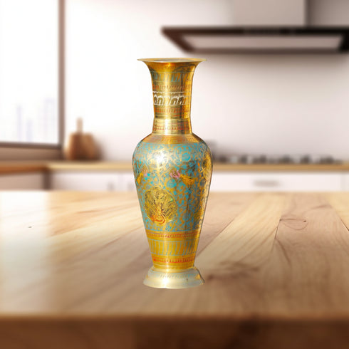 Brass Home And Garden Flower Pot 0.55Kg