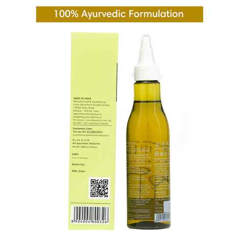Theearthcollective in Anti Dandruff Hair Oil For Flaky Scalp Fenugreek Grape Seed & Sunflower