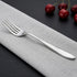 Vinod Florence Stainless Steel Dinner Fork Set of 12 Piece Heavy Gauge Steel Mirror Finish Rust Free Tough Strong and Durable