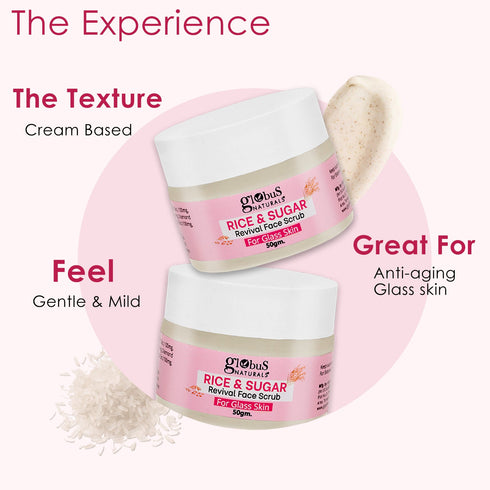 Globus Naturals Rice Radiance Combo For Korean Glass Skin Set of 5