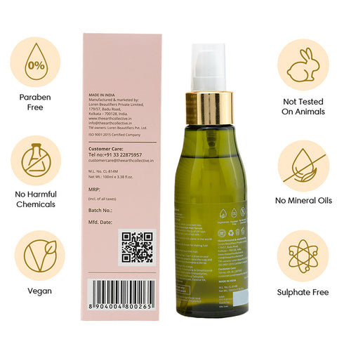 Theearthcollective in Sun Protection Hair Serum Alfalfa Argan & Orange